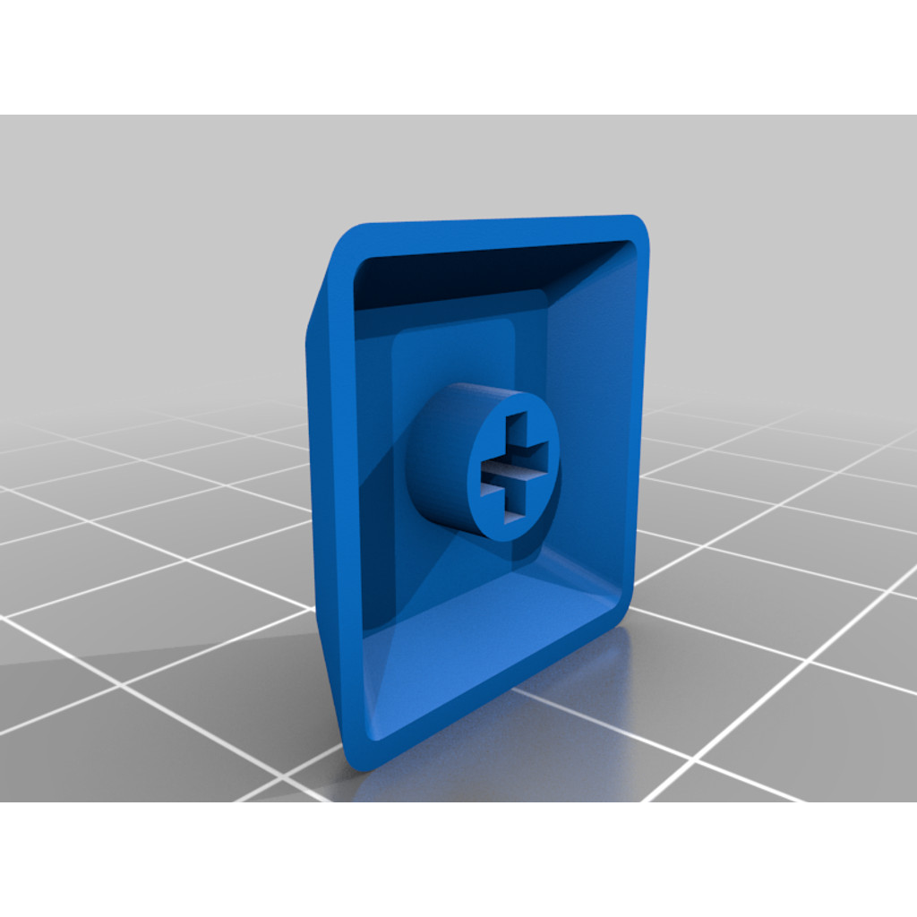 The lowest mechanical keyboard case and keycaps 3D-Printed
