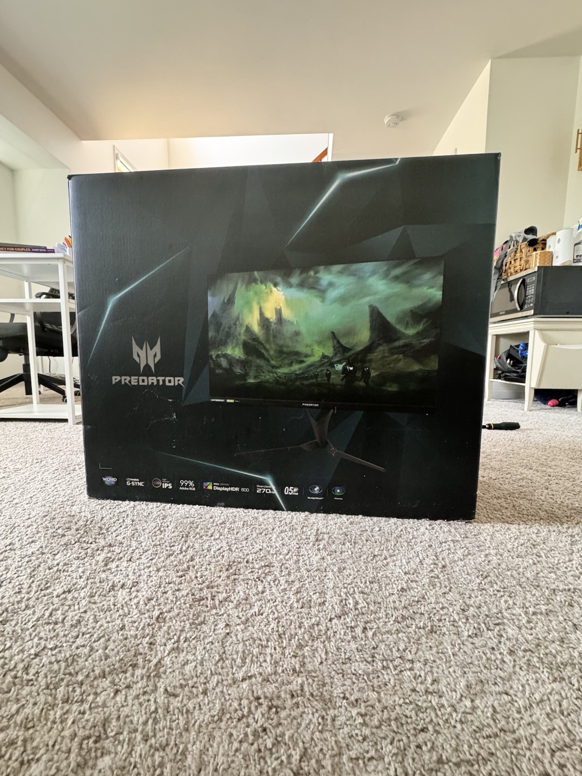Acer Predator XB323U GPbmiiphzx 32" WQHD 2560x1440 NVIDIA G-SYNC Gaming Monitor