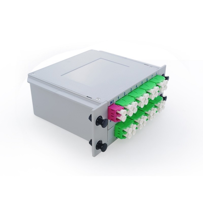 LC APC PLC 2X32 Splitter Fiber Optic Box FTTH PLC Module Splitter Box Singlemode