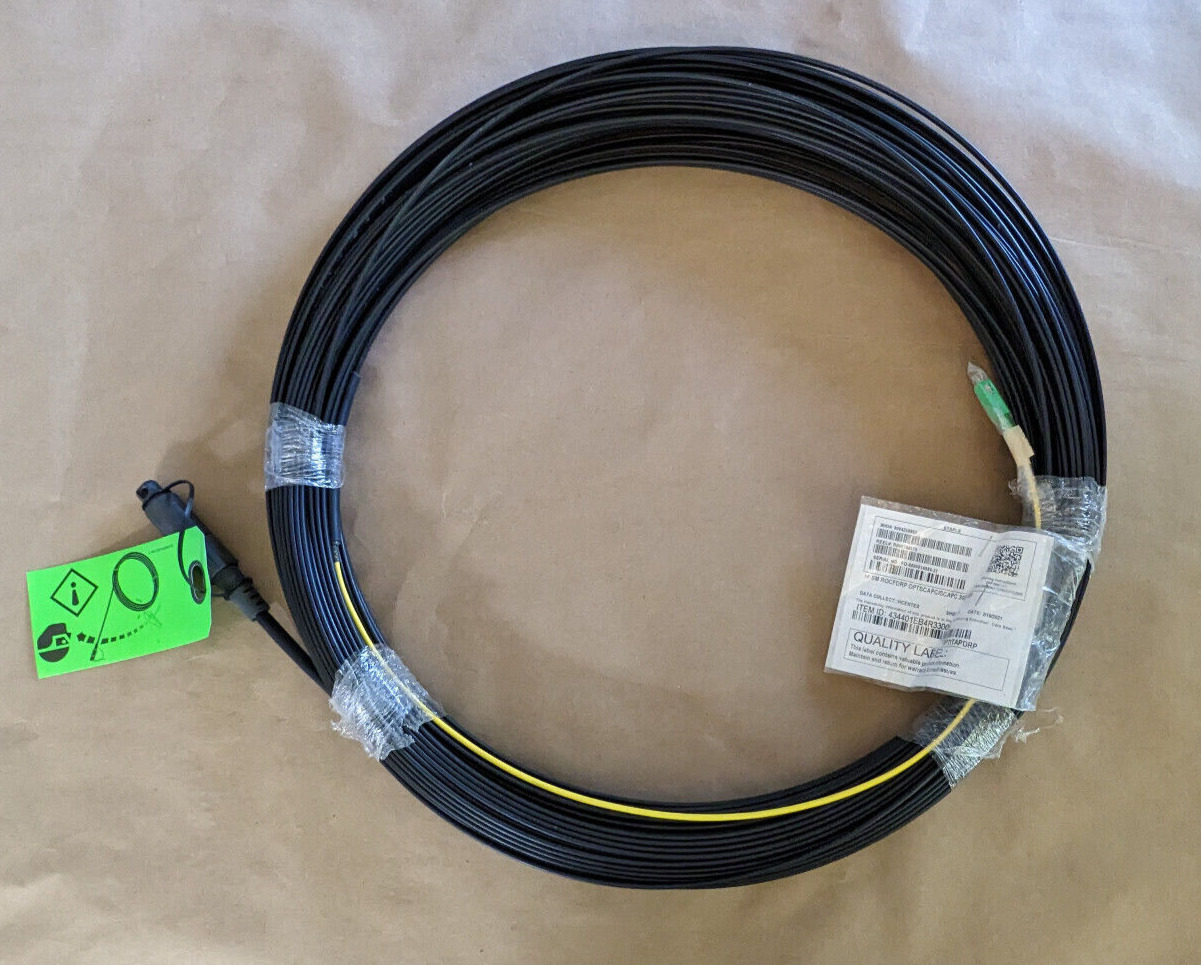 Corning 434401EB4R3300F Flat Fiber Optic Drop Cable 300' Feet