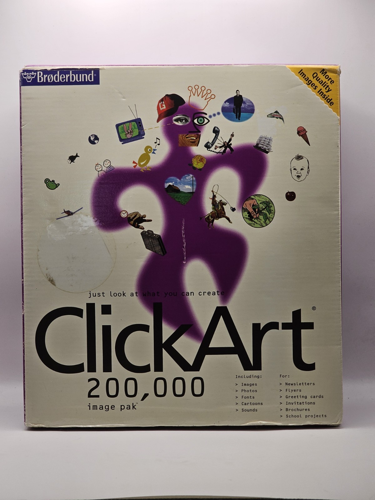 Broderbund Vintage ClickArt 200,000 Collection on 14 CDs (1997) Complete