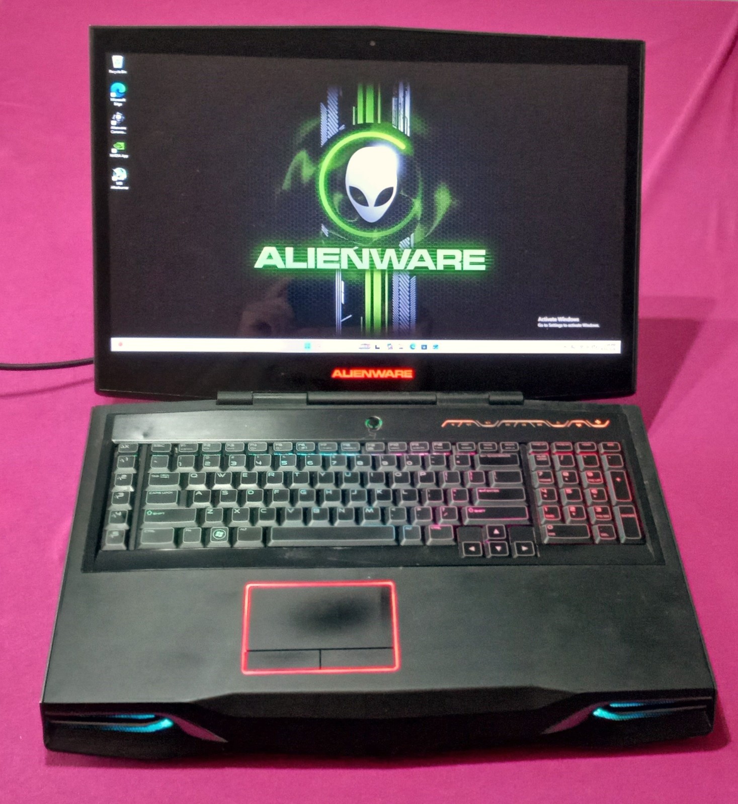 Dell Alienware M18X laptop I7-2960xm 2.7-4.0Ghz 20GB 512GB SSD NVIDIA "GTX 980M"