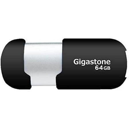Gigastone 64GB Classic Capless USB 2.0 Flash Drive (GS-Z64GCNBL-R)