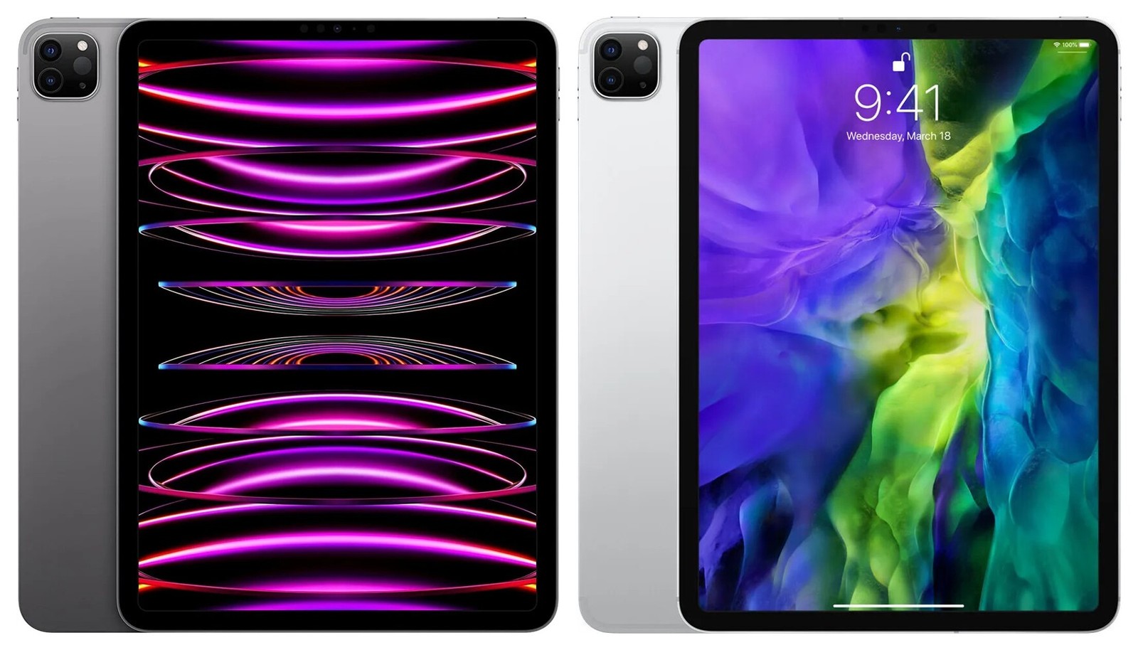iPad Pro 11" 2022 M2 (4th Gen) 128GB Silver WiFi+Cellular LCD Shadow A+