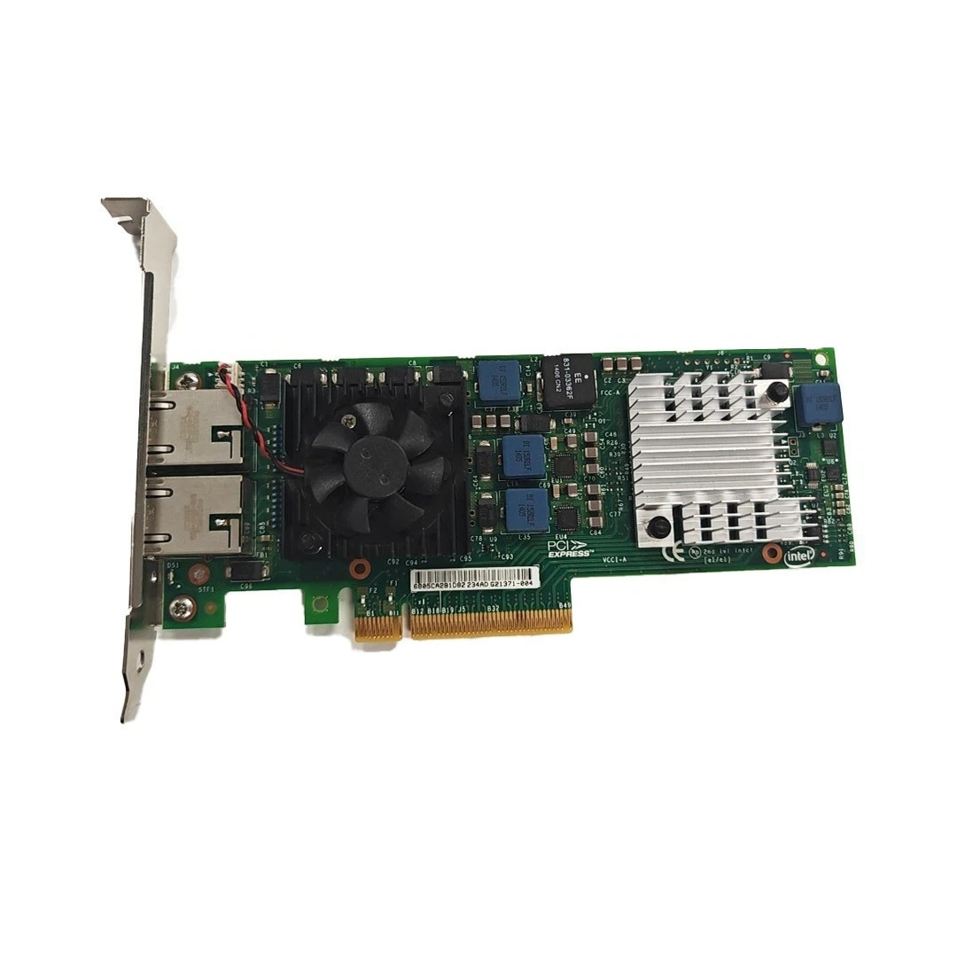 AU SELLER DELL JM42W 0JM42W INTEL X520-T2 10GB X2PT ETHERNET SERVER ADAPT-TESTED