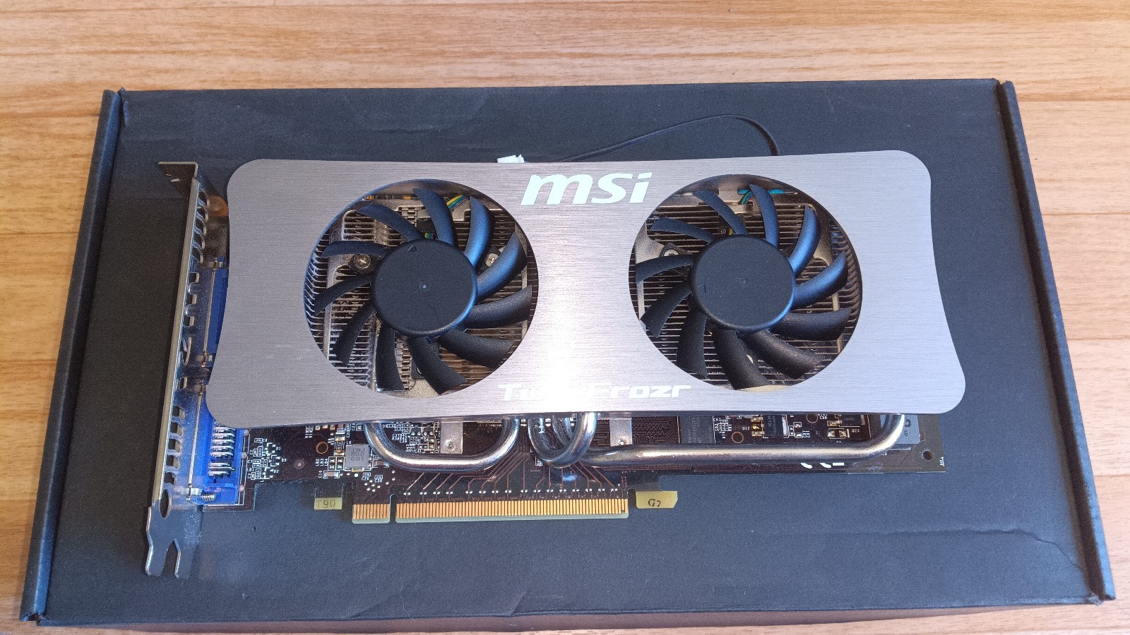 MSI N250GTS Twin Frozr 1G - NVIDIA GeForce GTS 250 GPU - Tested / Working