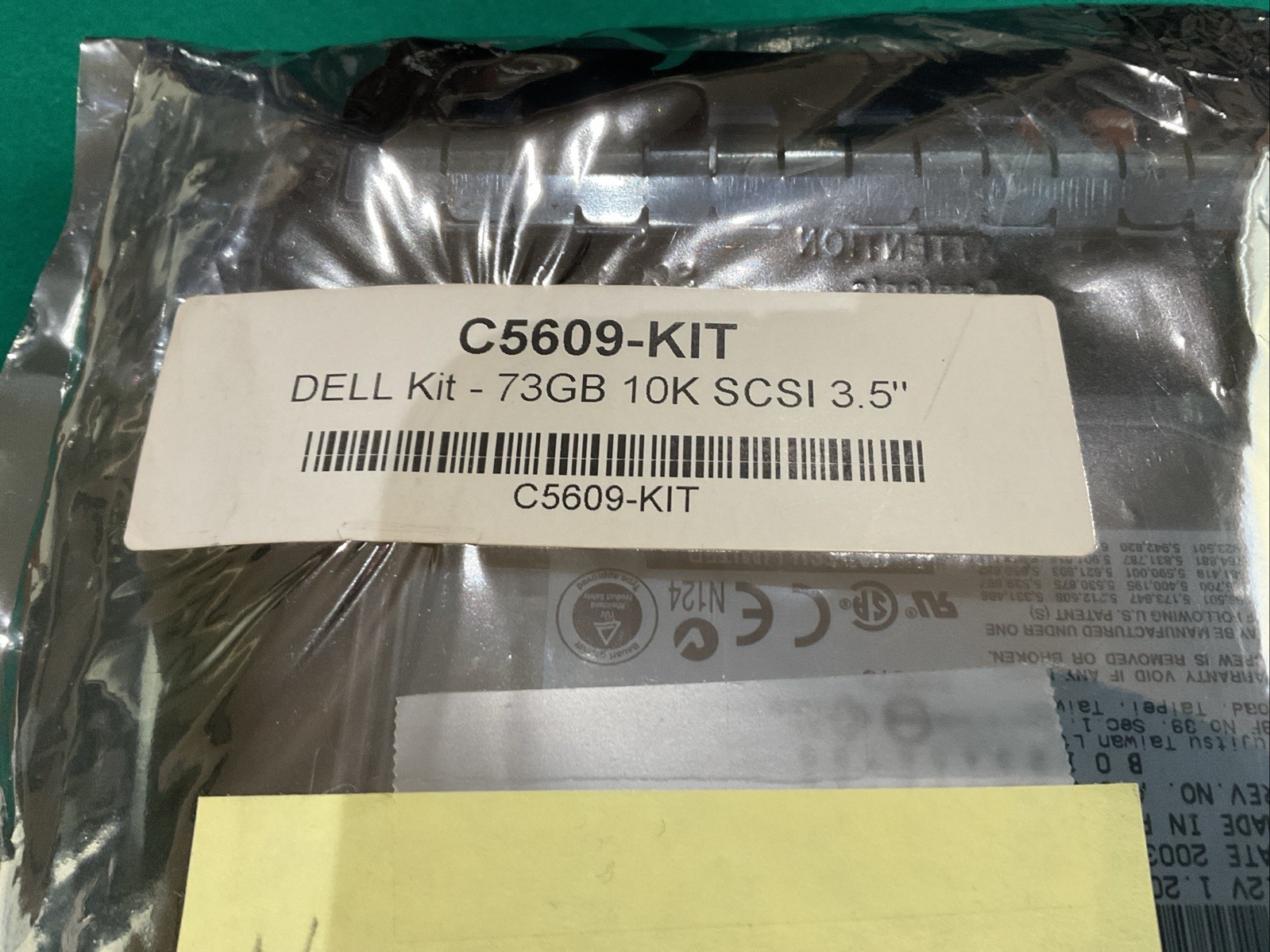 FUJITSU MAP3735NC DELL 73GB 80PIN SCA SERVER U320 HOT SWAP SCSI HDD 3.5" w/Tray