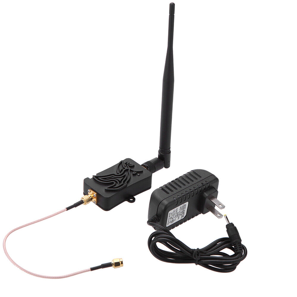 4W Wifi Booster 2.4GHz Wireless Router Broadband Signal Amplifier Antenna F8A4