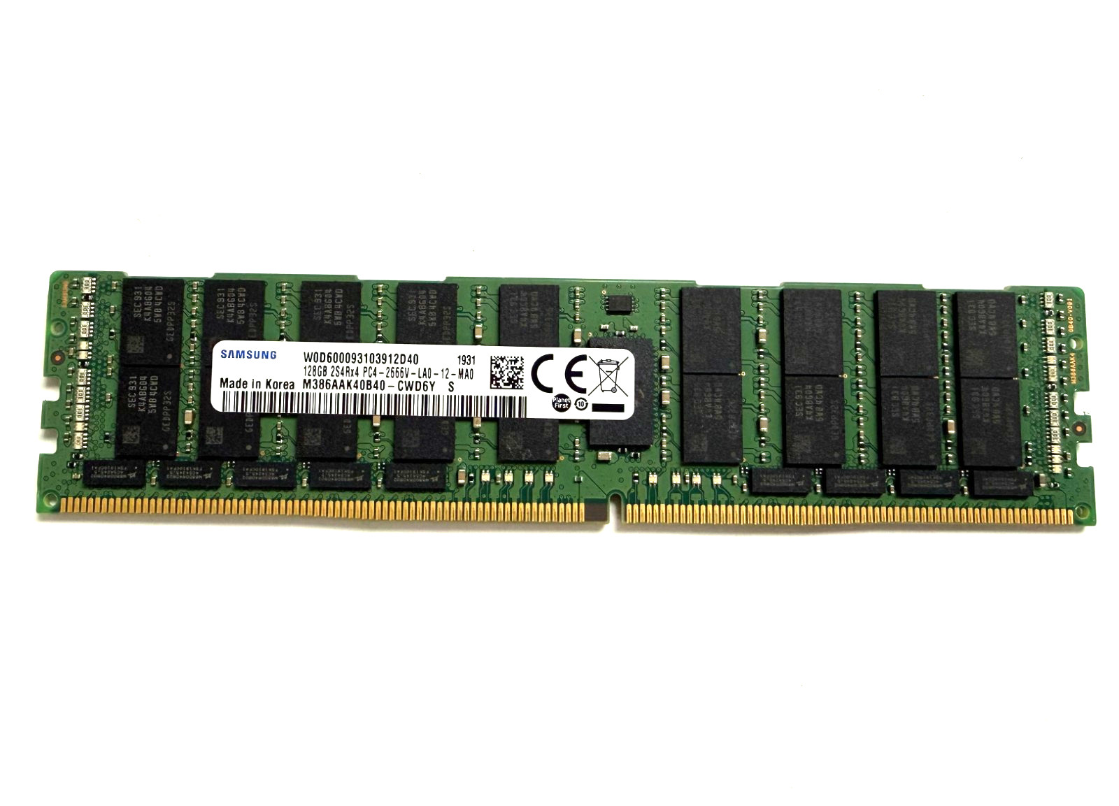 *Read* Samsung DDR4 128GB 2S4Rx4 PC4-2666V ECC LRDIMM Server Memory M386AAK40B40
