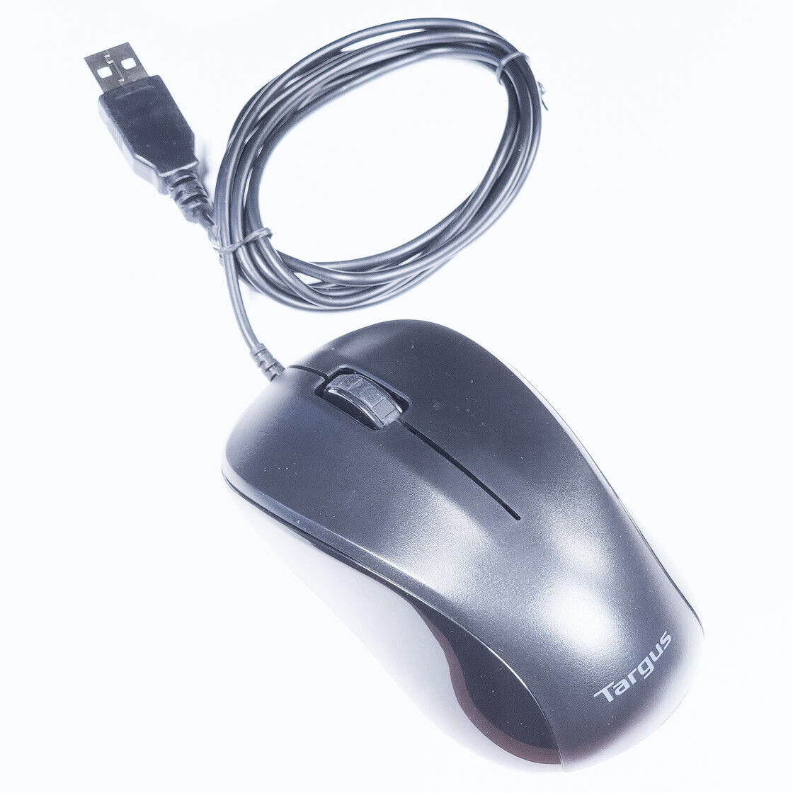 Targus AMU650 Computer Mouse 3-Button Optical Sensor USB Wired Laptop Desktop