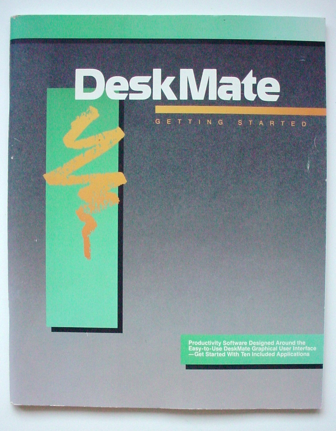 DeskMate "Getting Started" User's Guide for Tandy 1110 HD & Other Early PCs