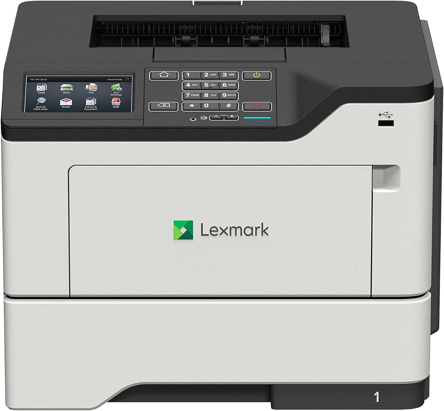 Lexmark MS620 MS622de Laser Printer - Monochrome - 1200 x 1200 dpi Print - Plain