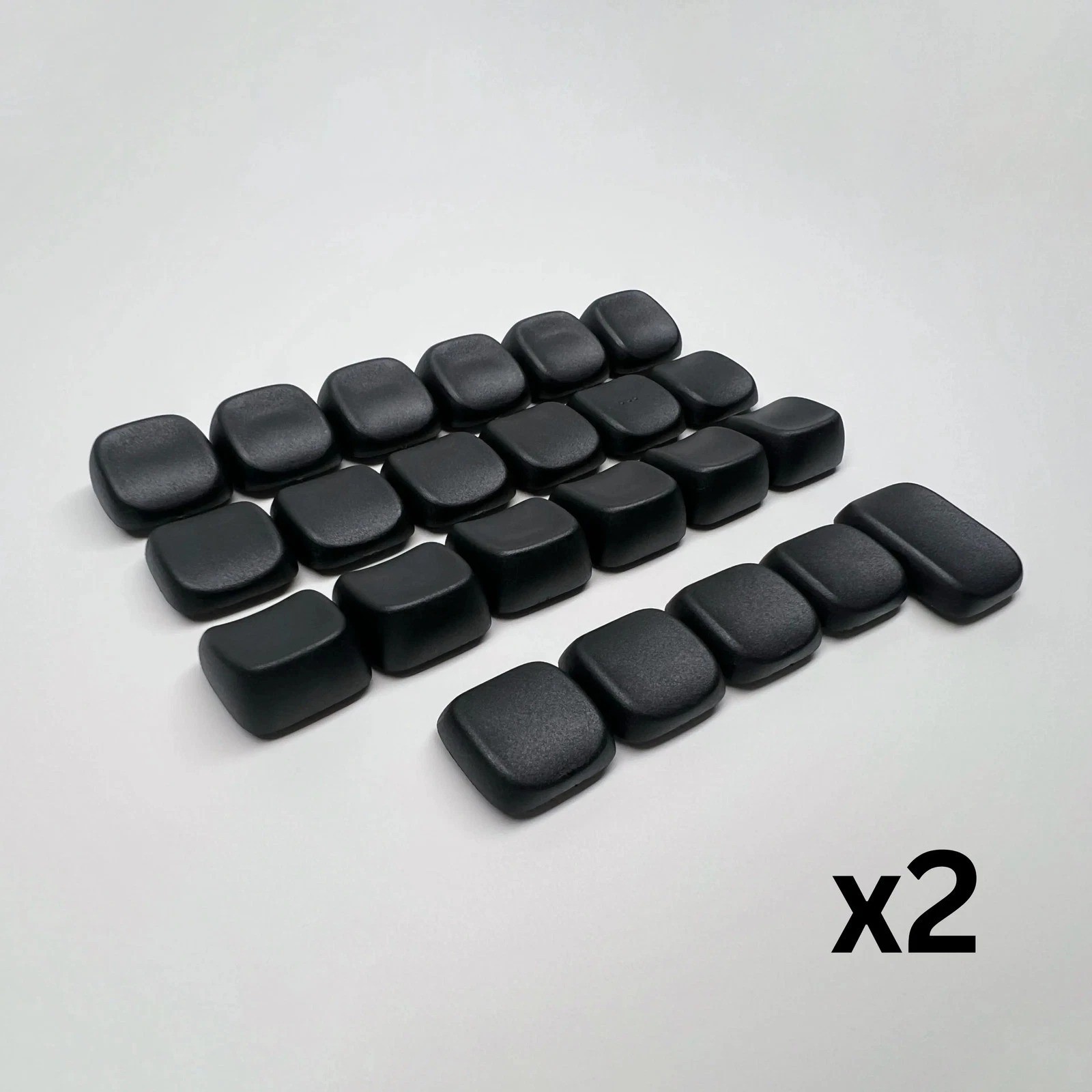 KLP Lamé PBT Low Profile Keycaps for Kailh Choc V1 V2 MX Switches 46/60 Keys