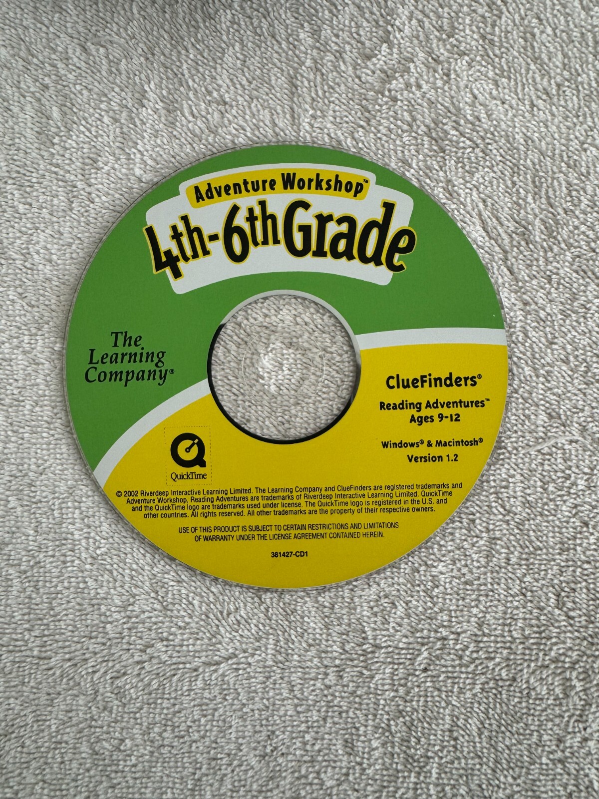 Adventure Workshop 4th-6th Grade Cluefinders Reading Adventures 2002