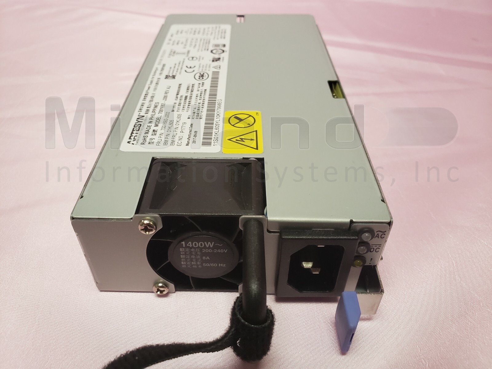 IBM 03FP302 1400W AC Power Supply (200-240V) 2B1E Power S814 S914 S924 & others
