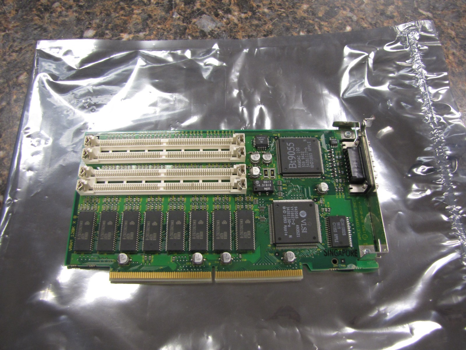Vintage Apple 820-0522-A Power Macintosh 7100 VRAM Expansion / Video Card PDS