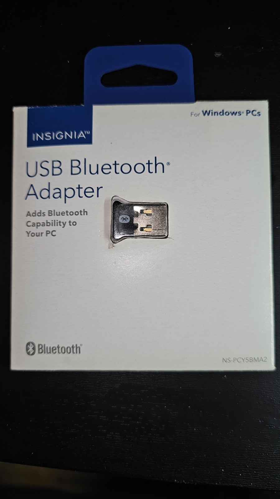 Insignia Bluetooth 4.0 USB Adapter New  same day shipping