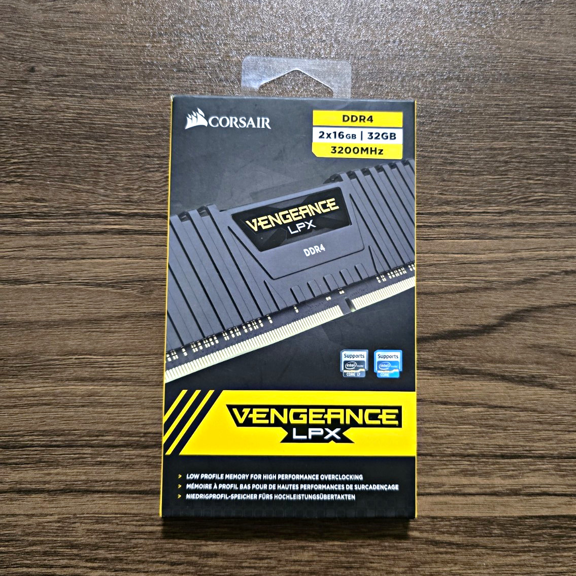 Corsair Vengeance LPX 32GB (2x16GB) DDR4 3200MHz DIMM XMP 2.0 Black