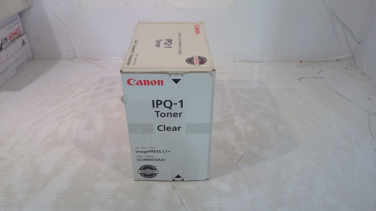 Genuine Canon imagePress C1+ IPQ-1 Clear Toner Cartridge 3229B003AA
