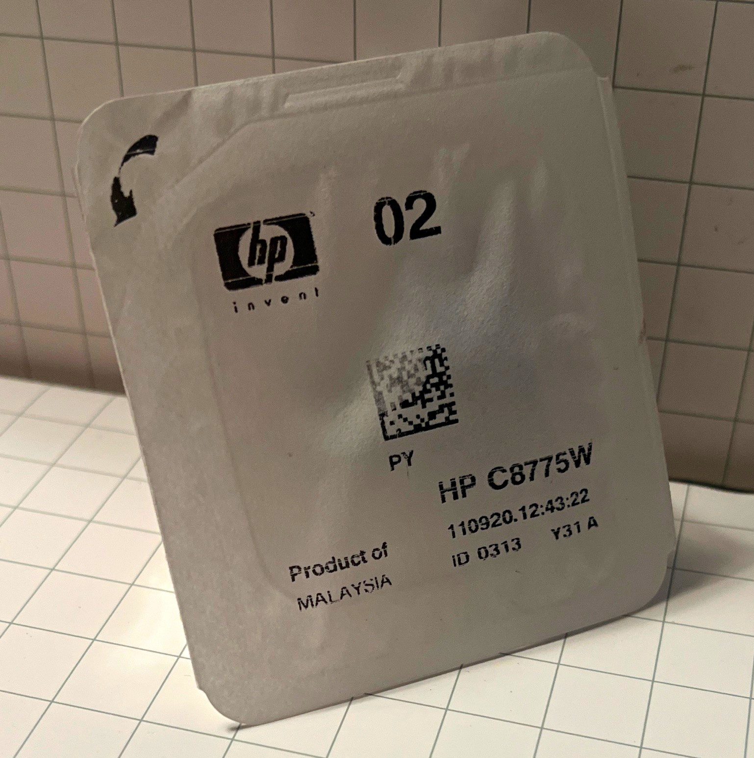 HP 02 Magenta Ink Cartridge, Genuine/Original, Inkjet, C8775W