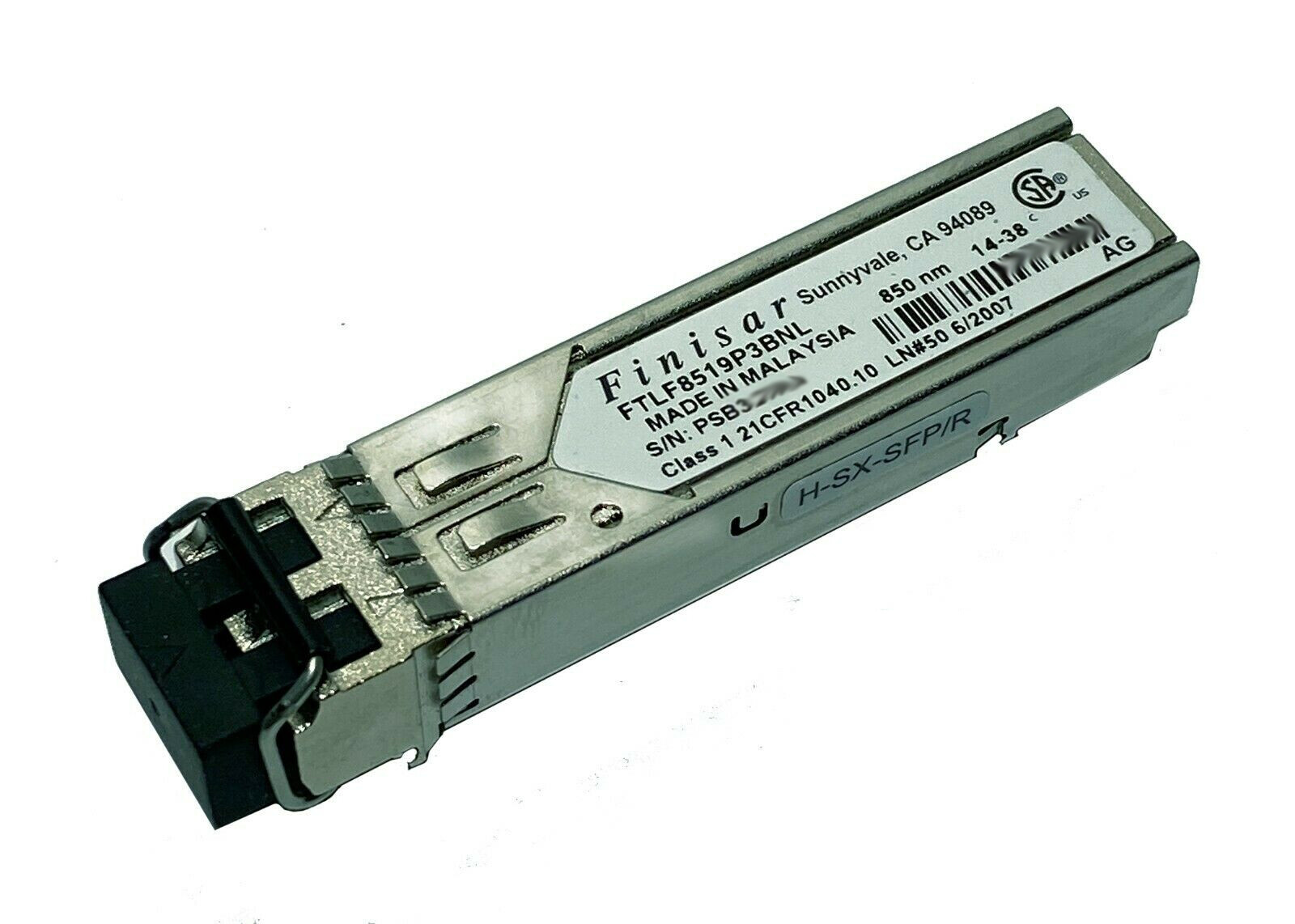 FINISAR 850nm MMF SX FTLF8519P3BNL Gigabit 1000BASE-SX Multimode SFP Module