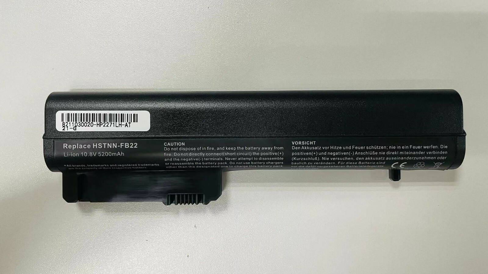 6CELL Battery For HP B iness Notebook 2400 NC2400 2510p 2530p 2533t HSTNN-FB22