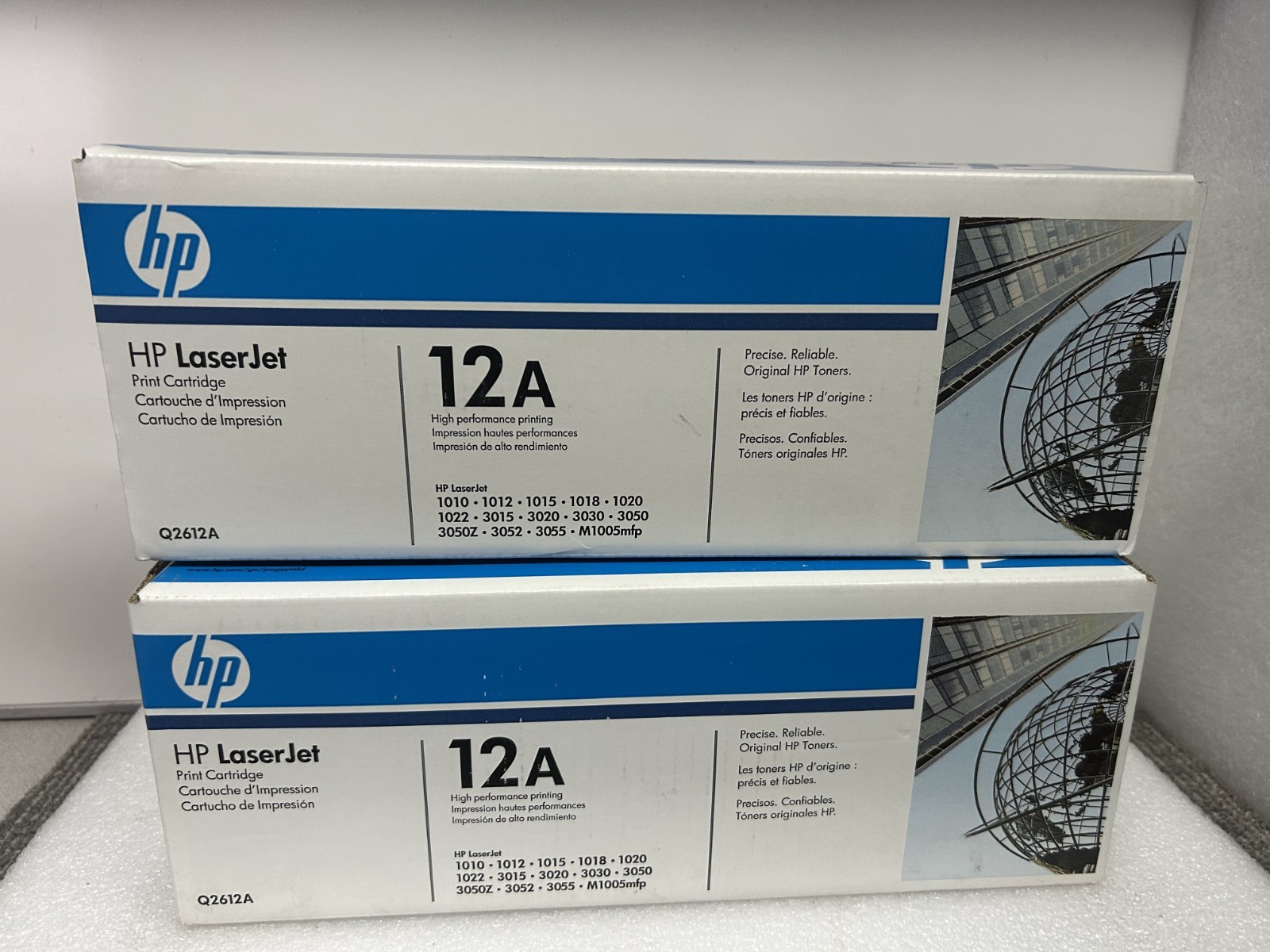 N.O.S. Genuine HP LaserJet 12A Q2612A Black Toner Print Cartridge Sealed