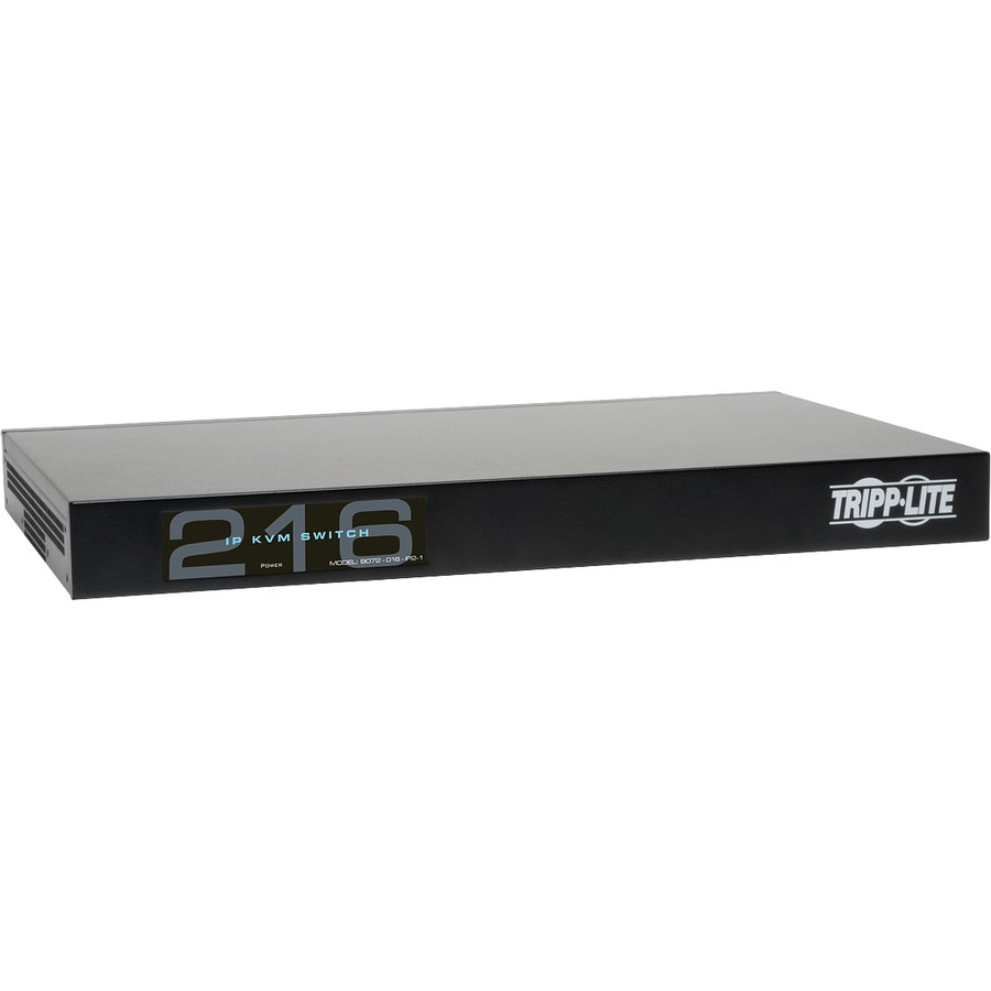 Tripp Lite by Eaton NetCommander 16-Port Cat5 KVM over IP Switch - 2 Remote + 1