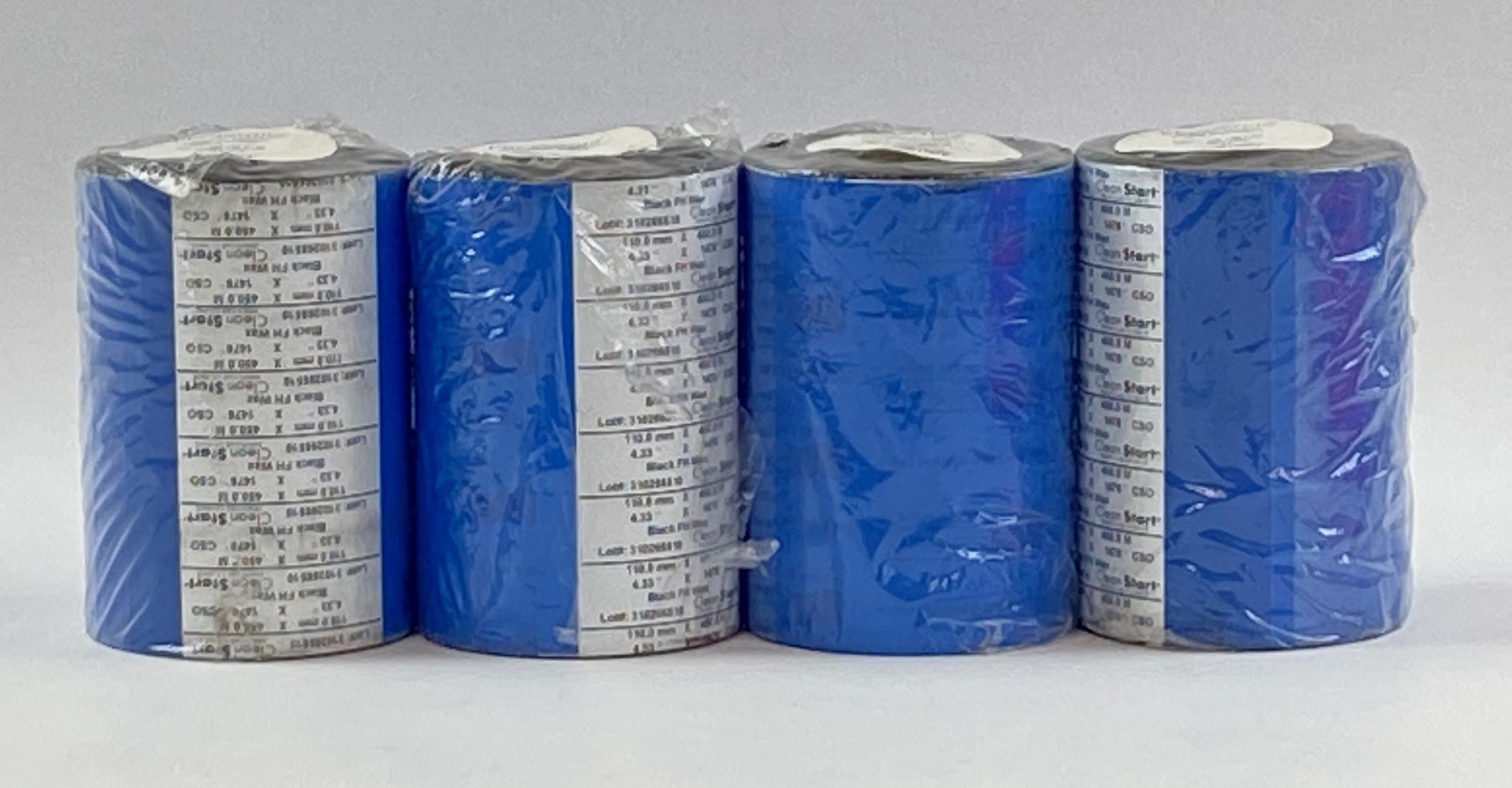 Thermal Transfer Ribbon Wax 4.33" x 1476' Black for Zebra FRD11075 CSO 4-Pack