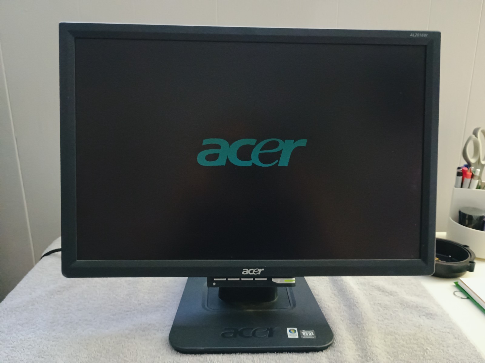 ACER Black AL2016W 20"  LCD Monitor DVI VGA with Stand