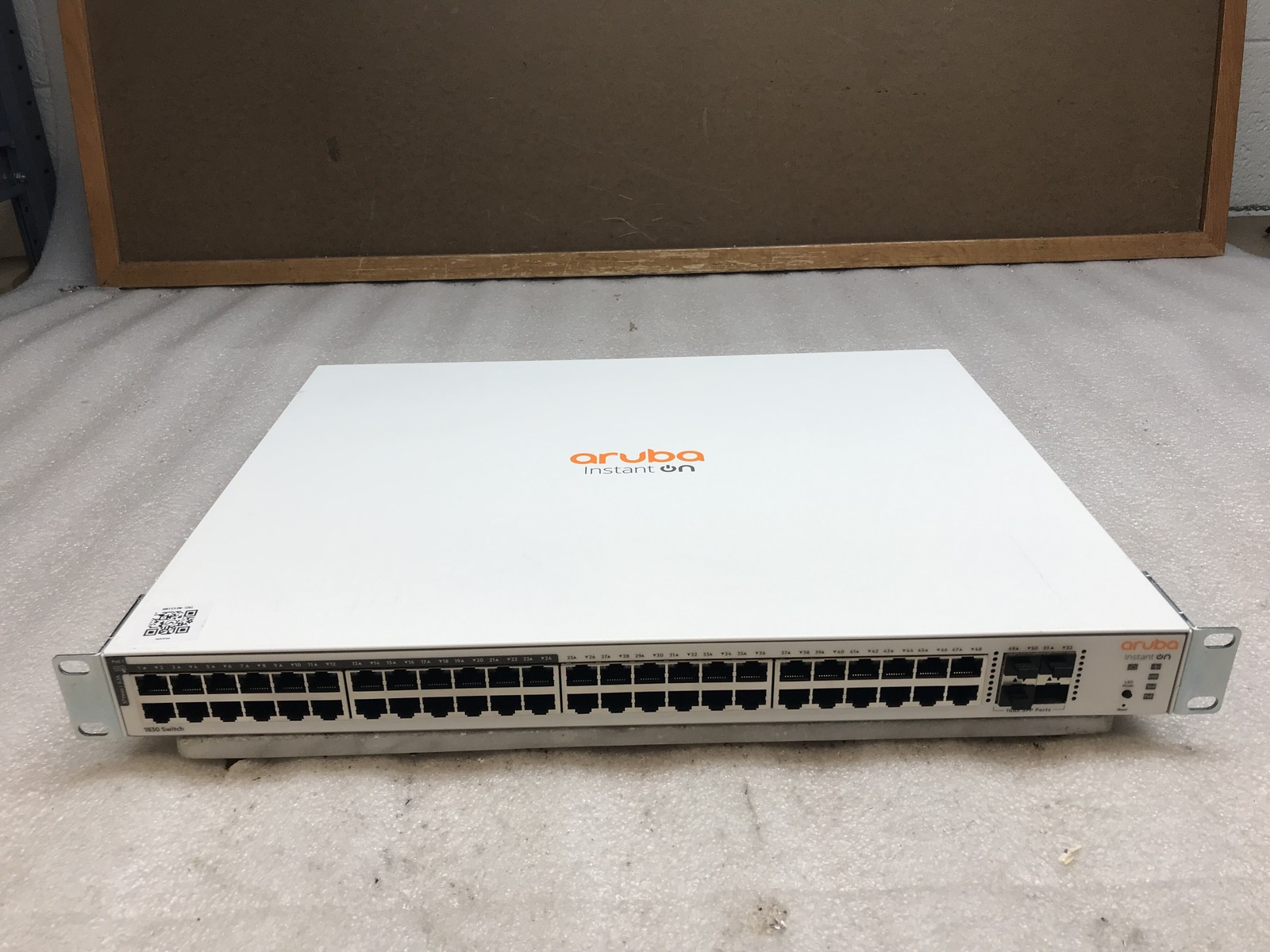 HPE INSTANT ON 1830 JL815A JL815-60001 48-PORT GB SMART-MANAGED ETHERNET SWITCH