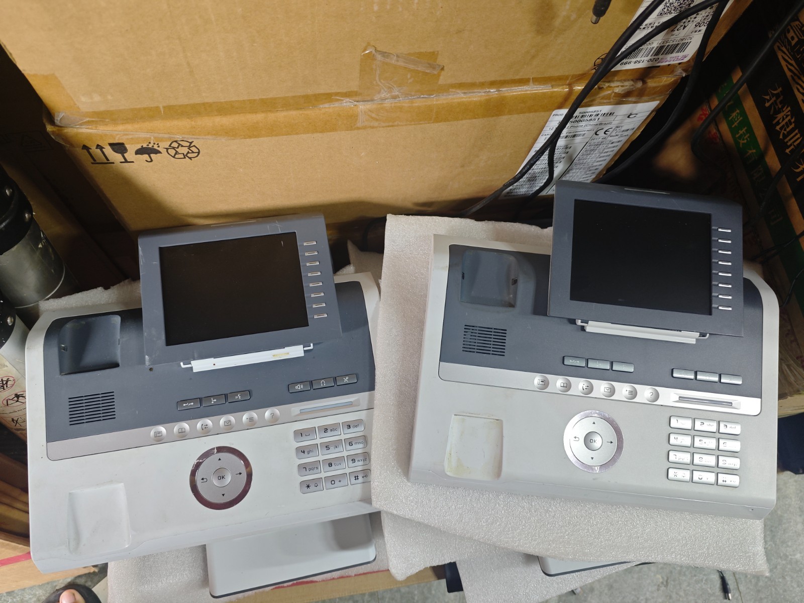 Unify Siemens OpenStage 60 T Digital TDM Office Desk Phone Ice Blue Tested Used
