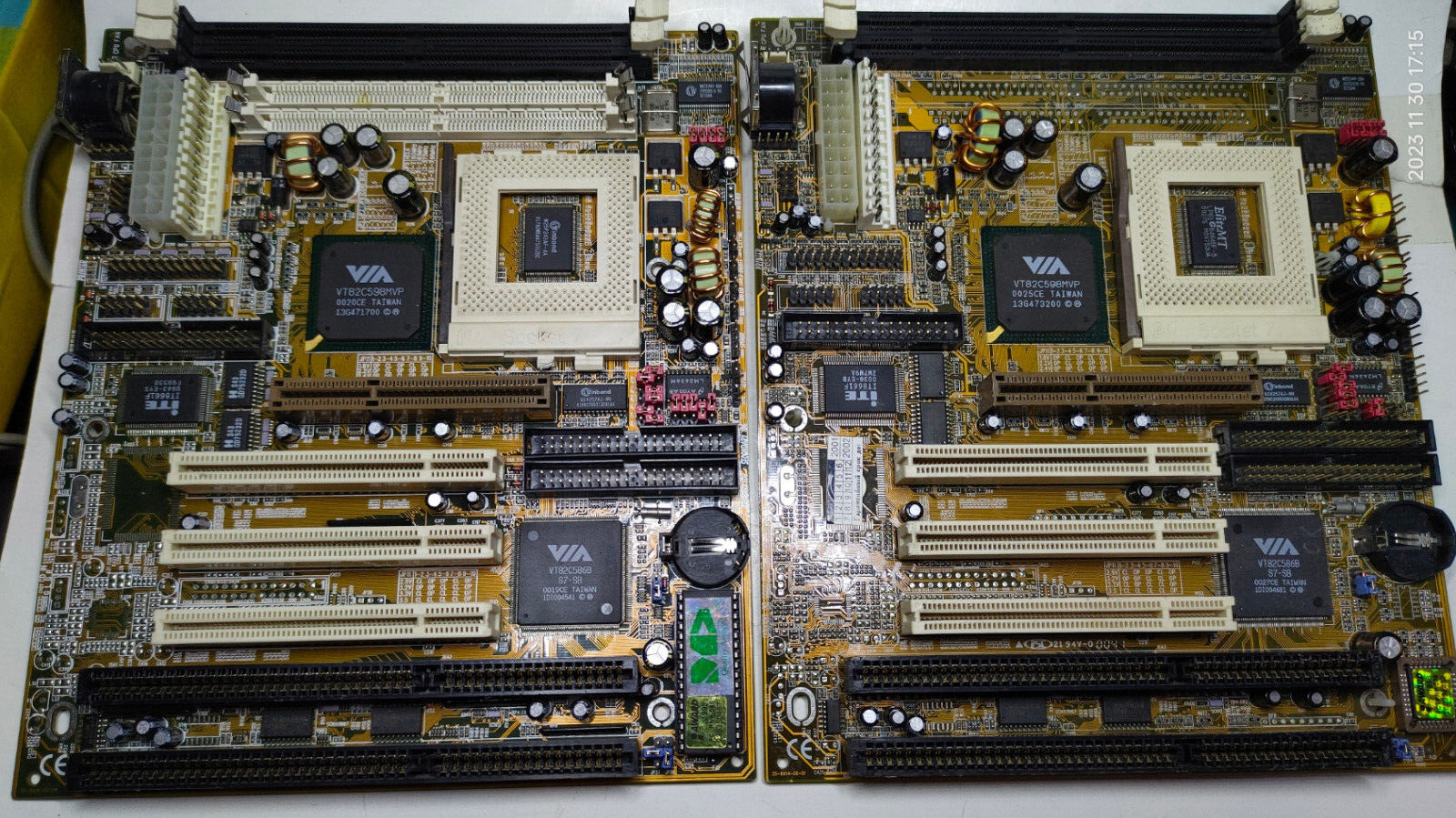 Super Socket 7 PCPartner MVP3BS7-95 / Manli M-MVP3 AGP PCI ISA & 128 MB + BONUS