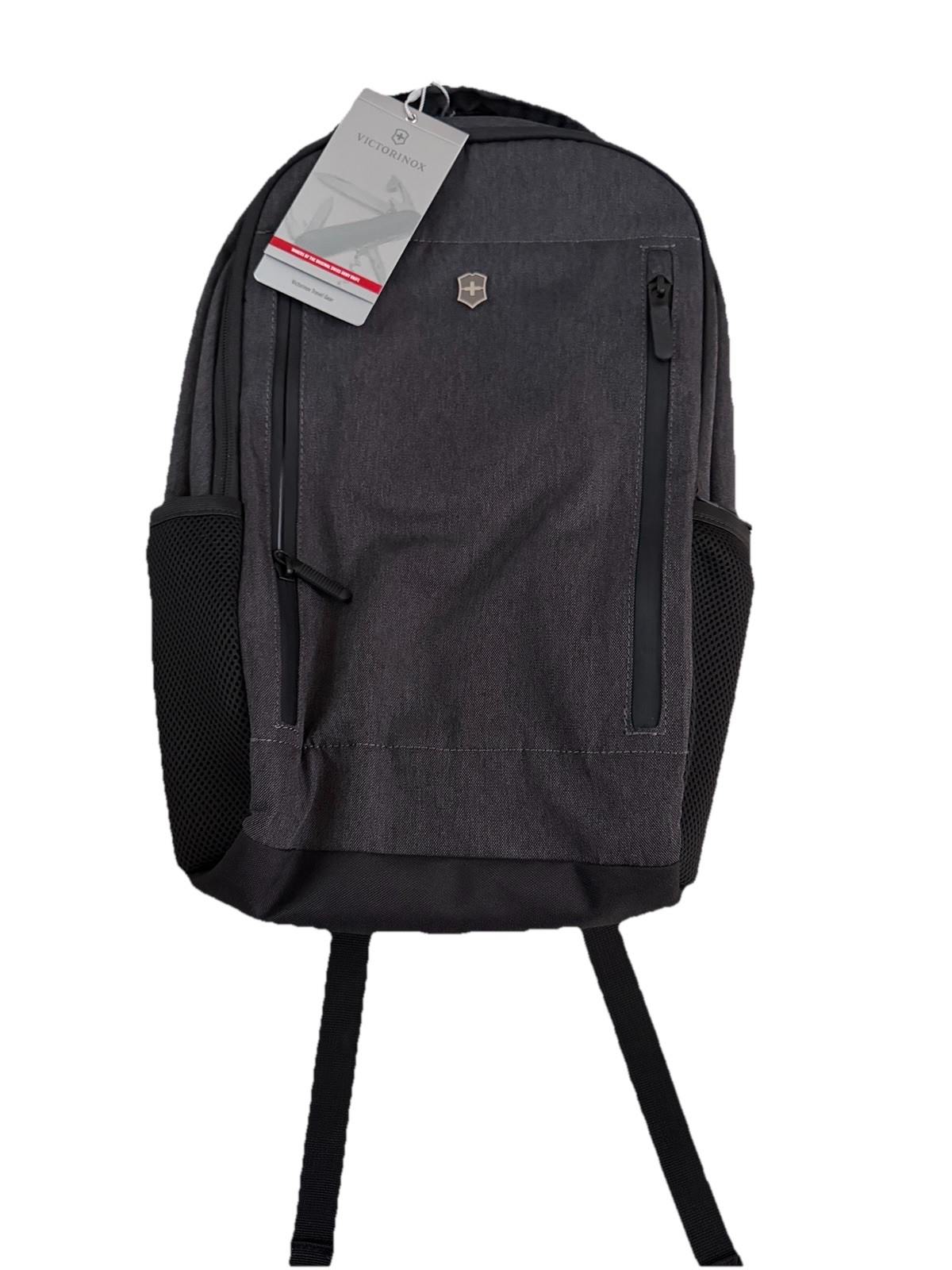 Victorinox Journey Crossing 16" Laptop Backpack 22L Dark Grey Gray 611715
