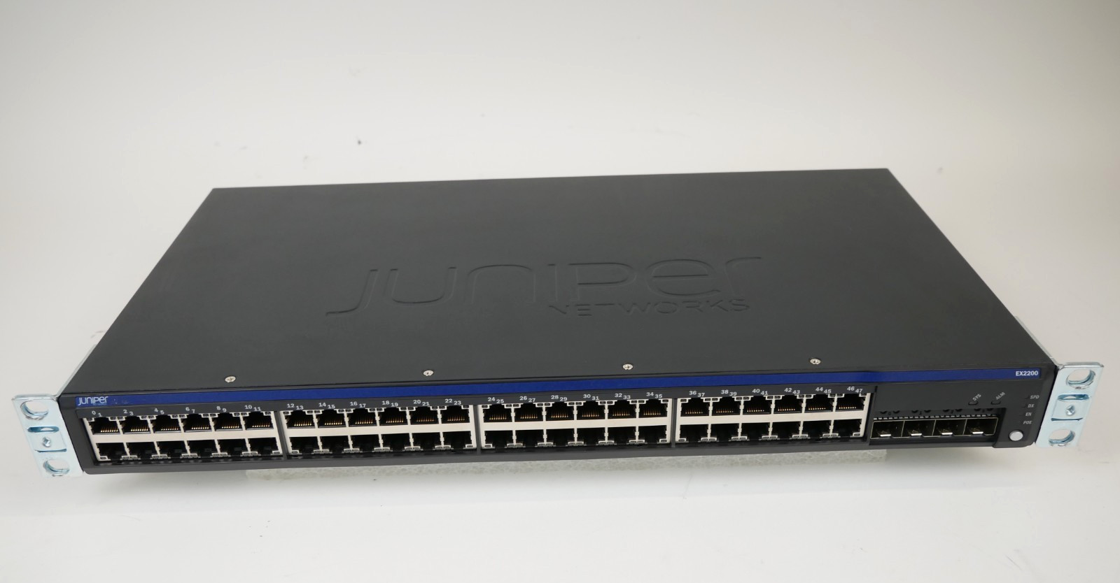 Juniper EX2200-48T-4G 750-026325 REV B 48-Port RJ45 Gigabit Ethernet Switch
