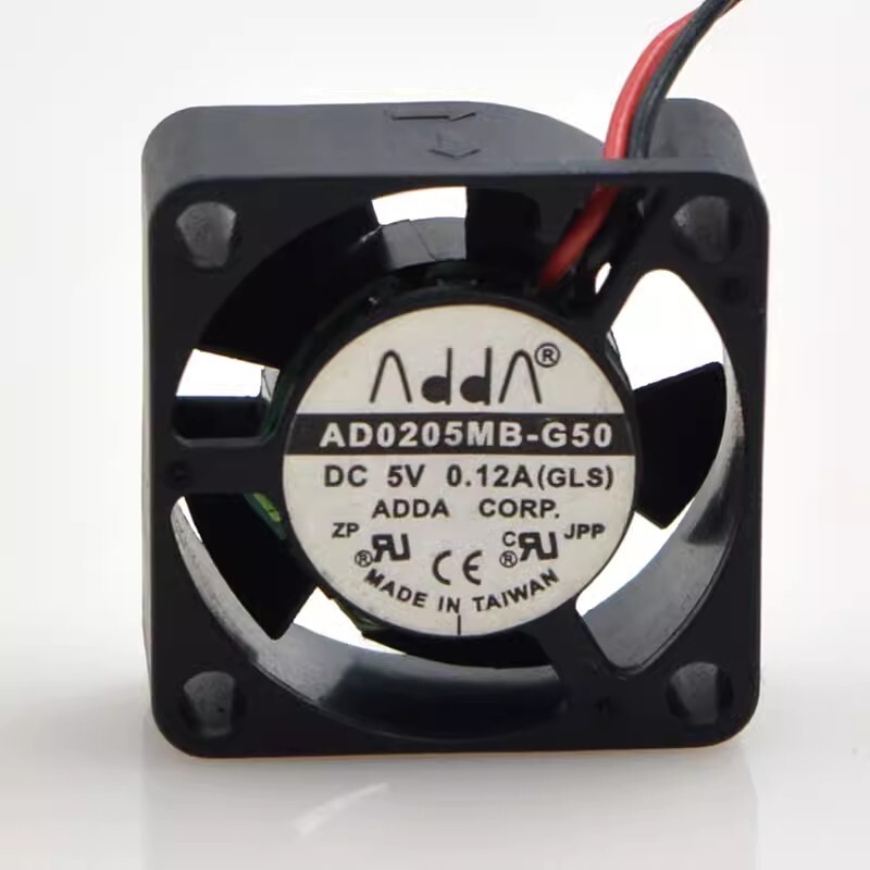 ADDA AD0205MB-G50 2510 DC5V 0.12A 2.5CM 2-Wire Cooling Fan