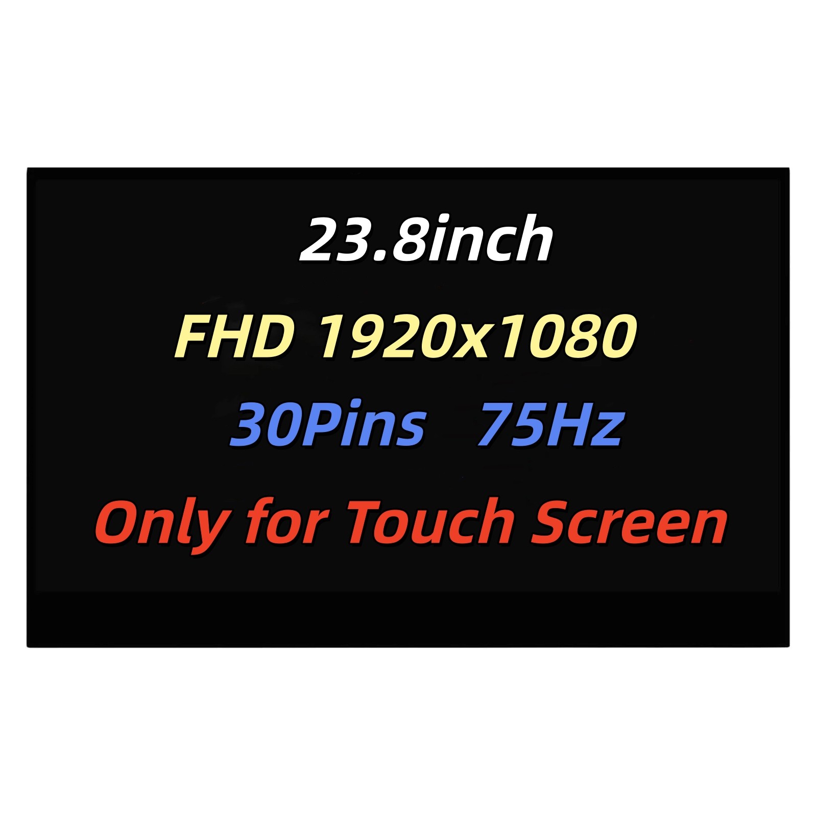 LM238WF5-SSA3 LM238WF5(SS)(A3) 23.8" FHD LCD LED Touch Screen Display 1080P