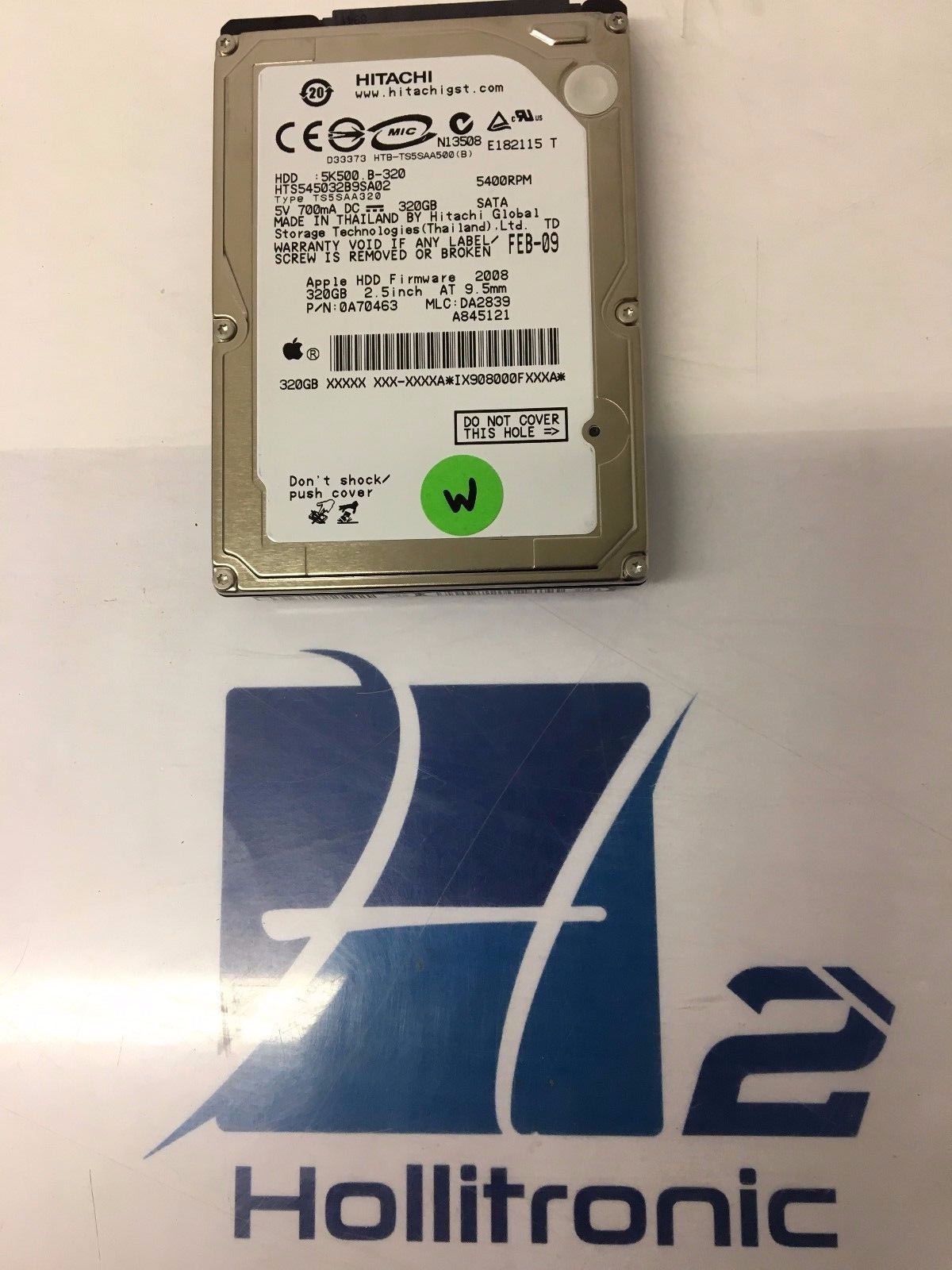 Hitachi HTS545032B9SA02 (0A70463) 320GB SATA 2.5" HDD