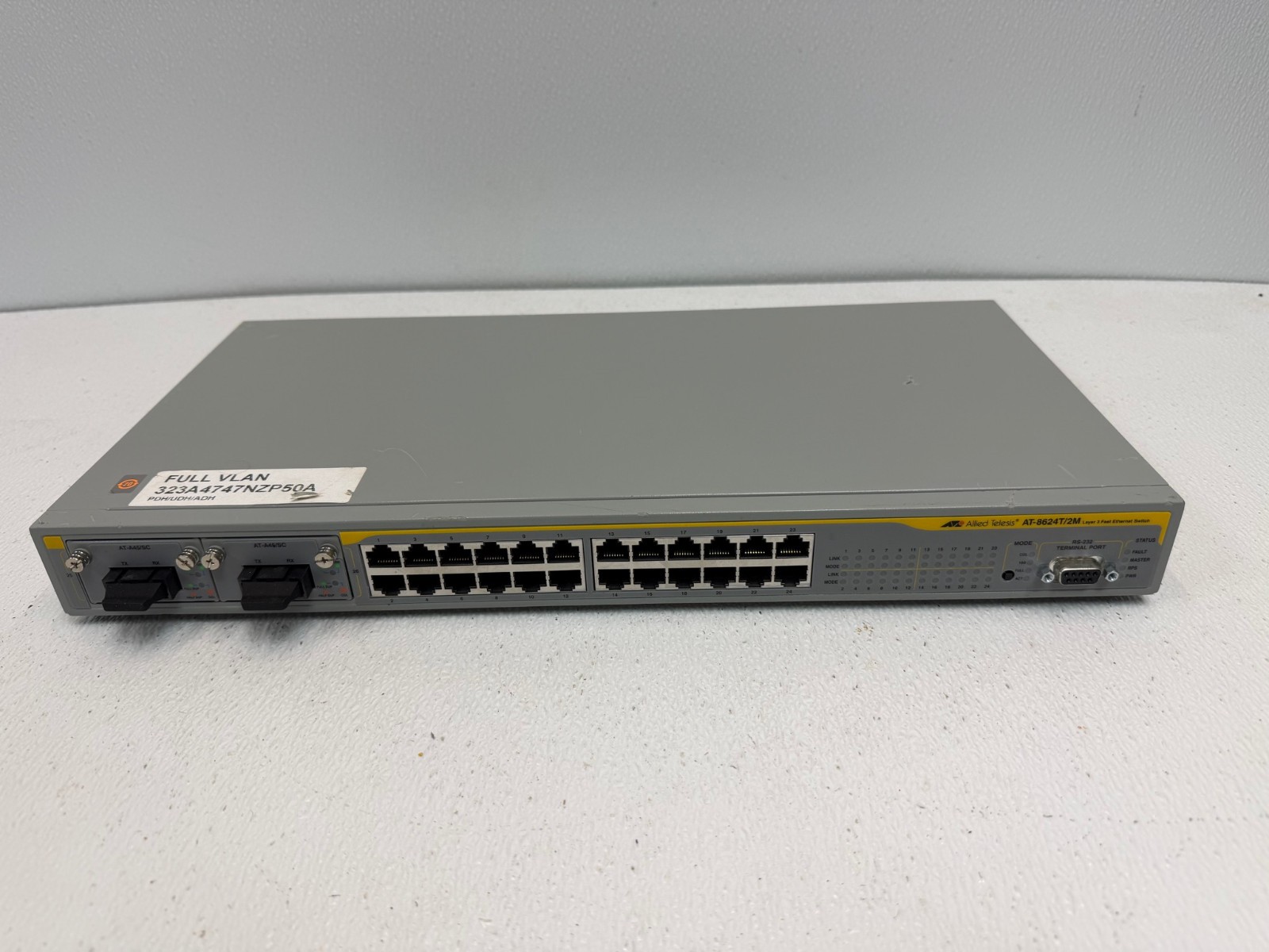 Allied Telesis AT-8624T/2M 24-Port Layer 3 Fast Ethernet Switch