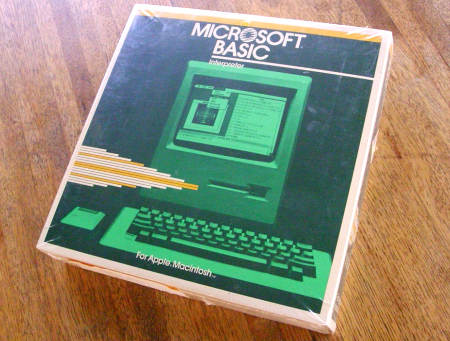 Vintage 1980/90s Apple Macintosh Microsoft BASIC Interpreter OEM Sealed v 1.01