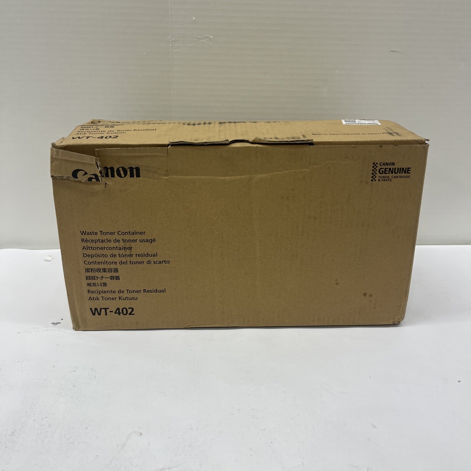 OEM Canon Waste Toner Container WT-402