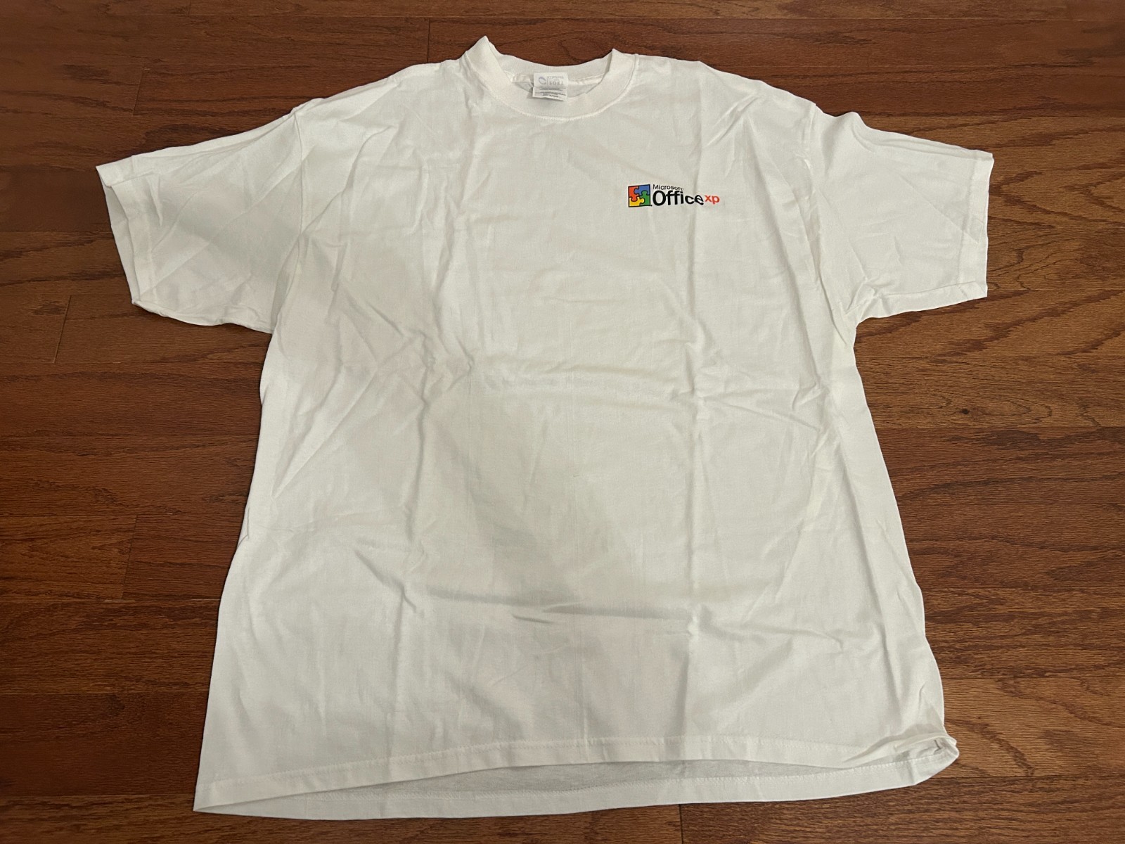 1990s Vintage "MICROSOFT OFFICE XP" Computer Promotional (XL) T-Shirt, RARE