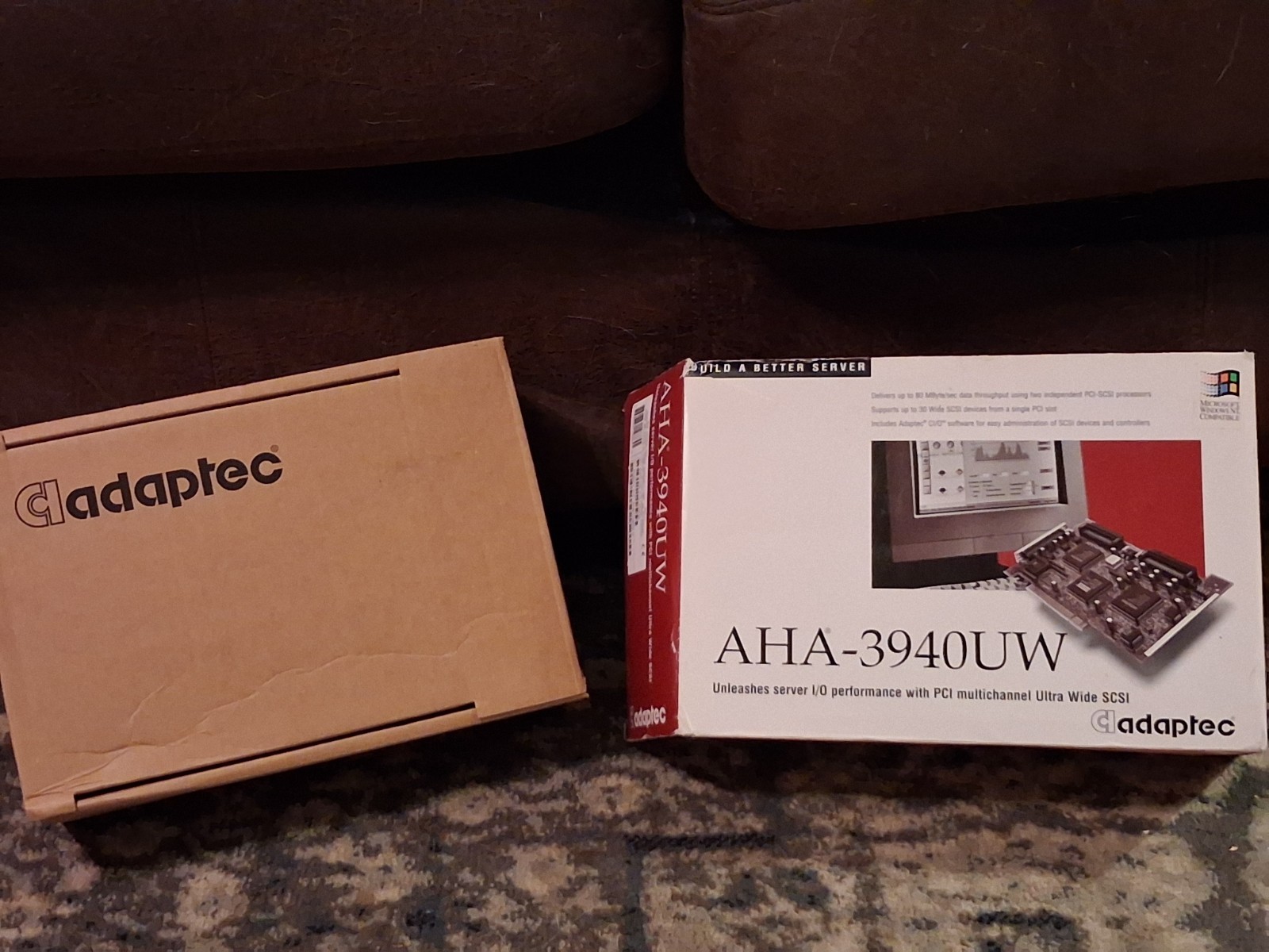 Vintage Adaptec Multi Channel Ultra Wide SCSI PCI Card AHA-3940U ( NEW / SEALED)