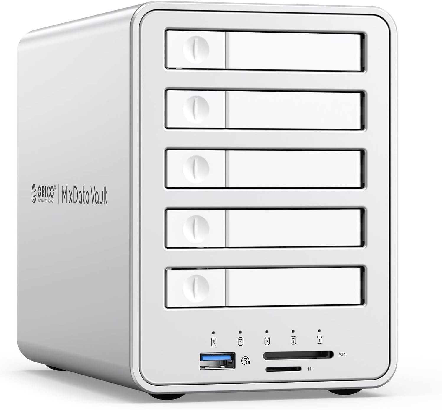 ORICO All-flash Docking Station for Hard Disk 5-Bay RAID Hard Drive Case