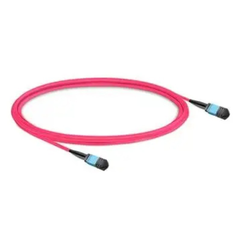 1M‑10M OM4 MPO 12F Type B Female‑Female Multimode Patch Cable LSZH