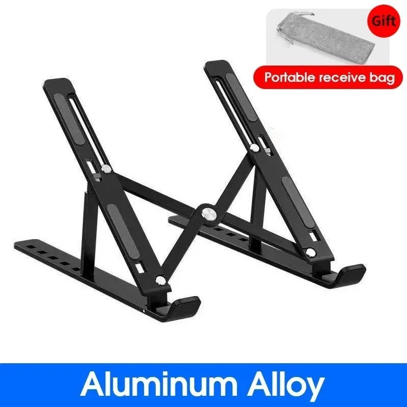 Metal Laptop Stand Adjustable Portable Desk Mount For Laptop Macbook Pro iPad