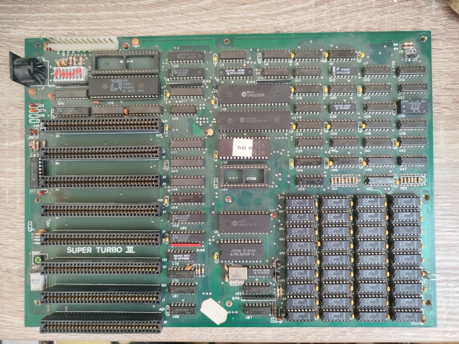 8088 IBM XT Clone - SUPER TURBO III Motherboard - AMD 8088 & 640 KB