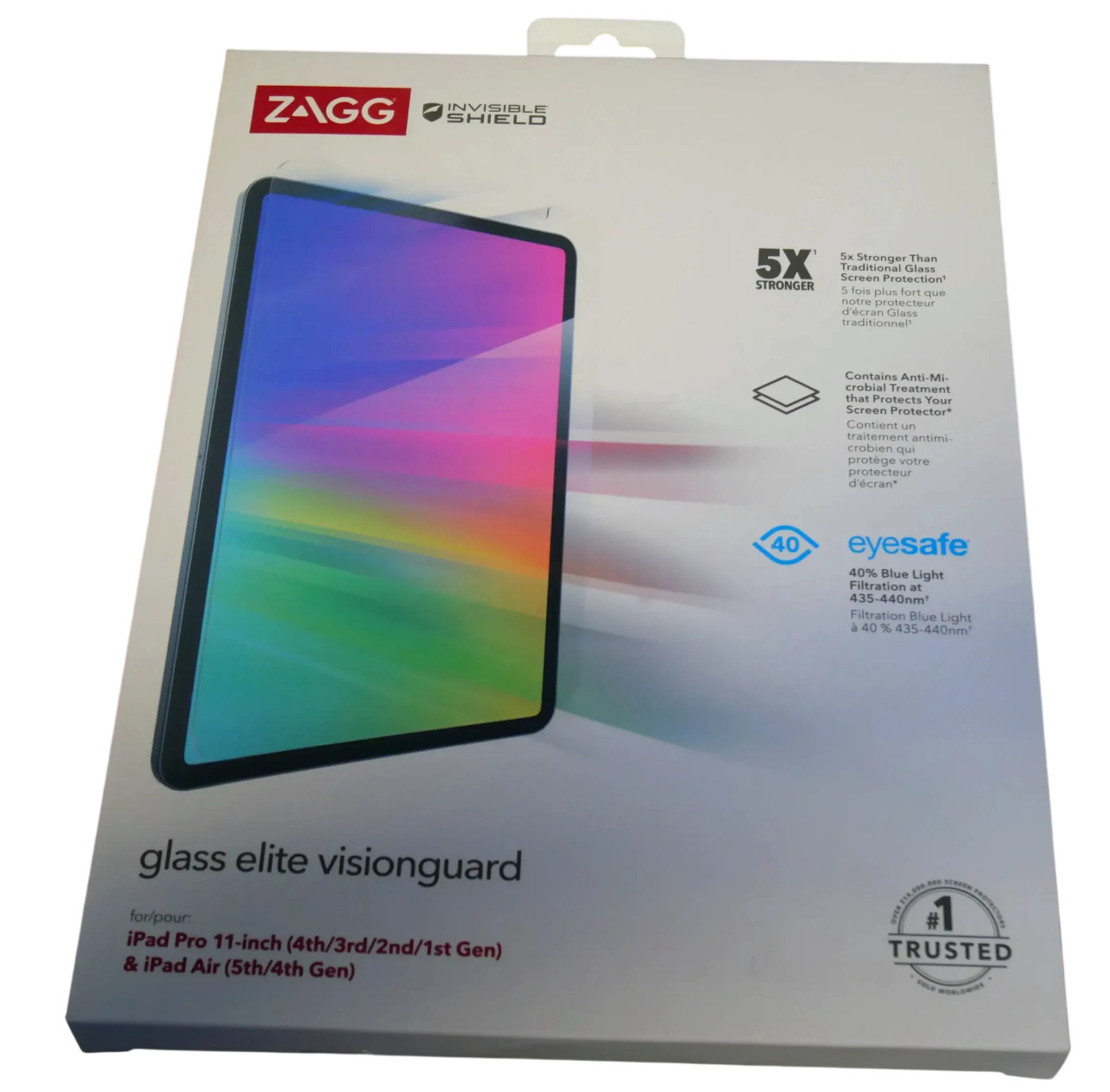 Lot 5 ZAGG Glass Elite Visionguard Screen Protector - iPad Pro 11, Air 4/5