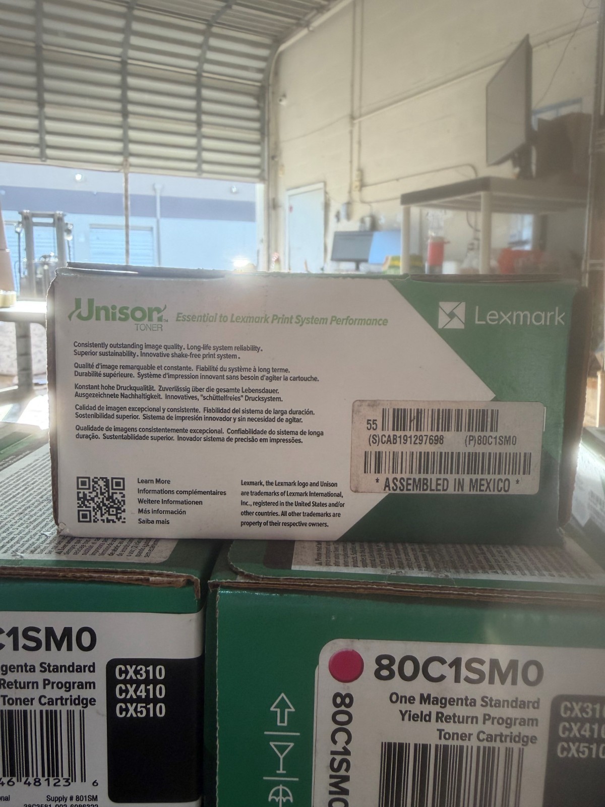 Lexmark Genuine 801SM 80C1SM0 Magenta Toner CX310 CX410 CX510 Sealed