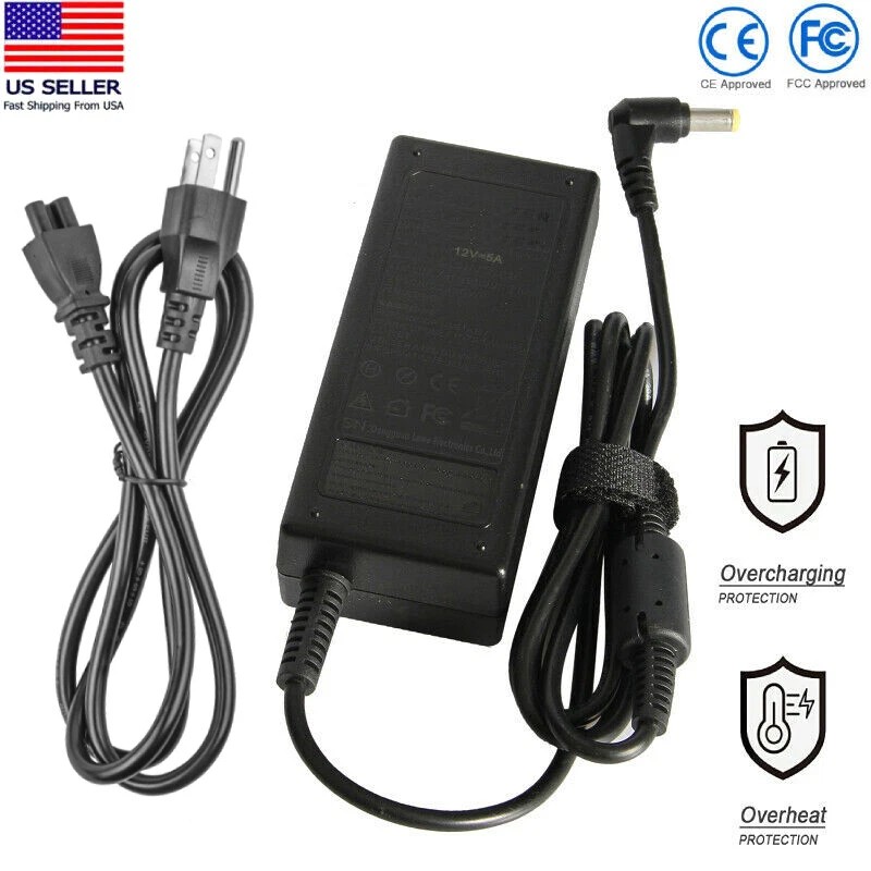 AC/DC Adapter for Peloton GEN 1 (1st Generation) Exercise Bike Power Supply Cord